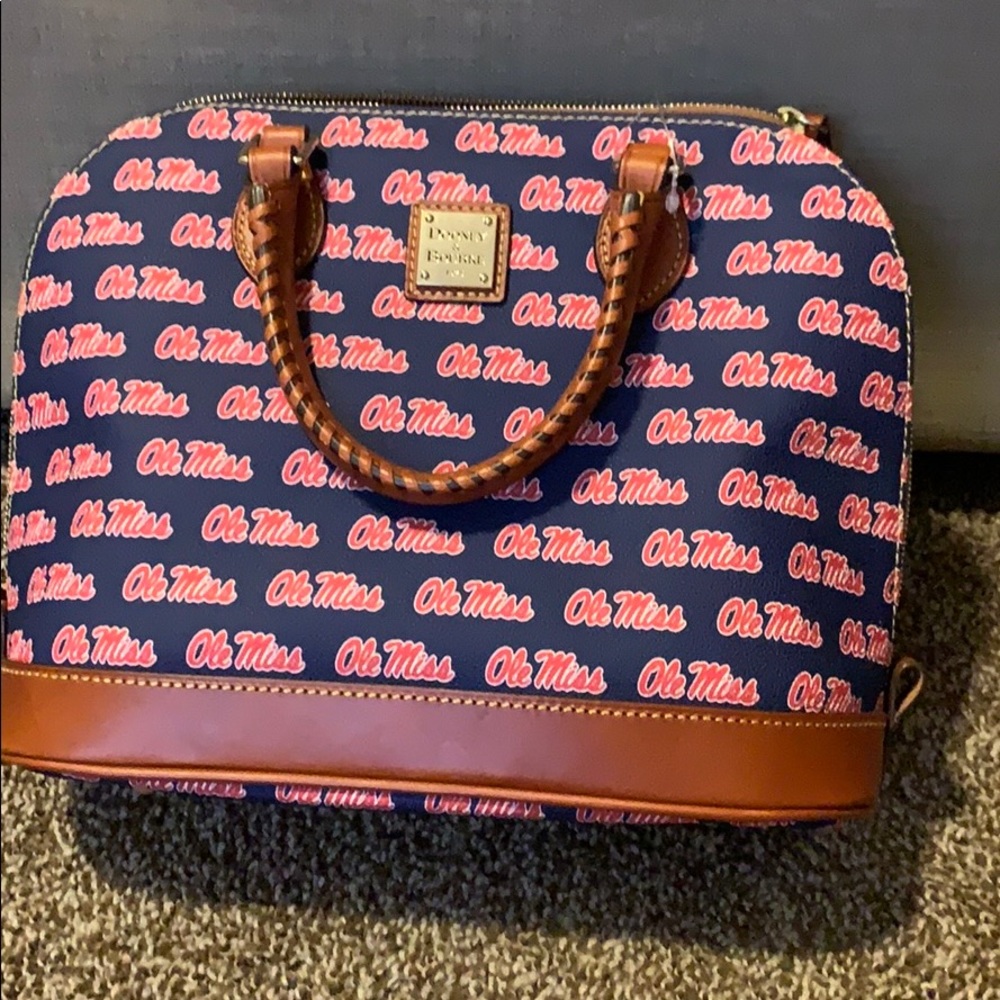 Dooney and Bourke ole miss purse NWT